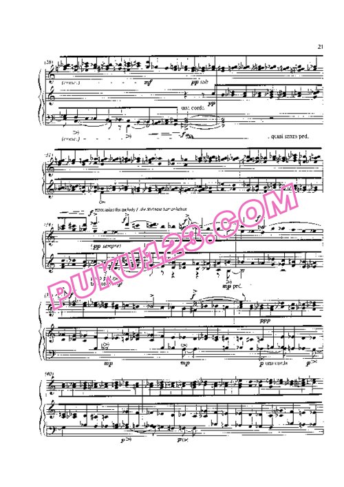 天天钢琴网-免费下载Ligeti - Etudes Pour Piano Book.2