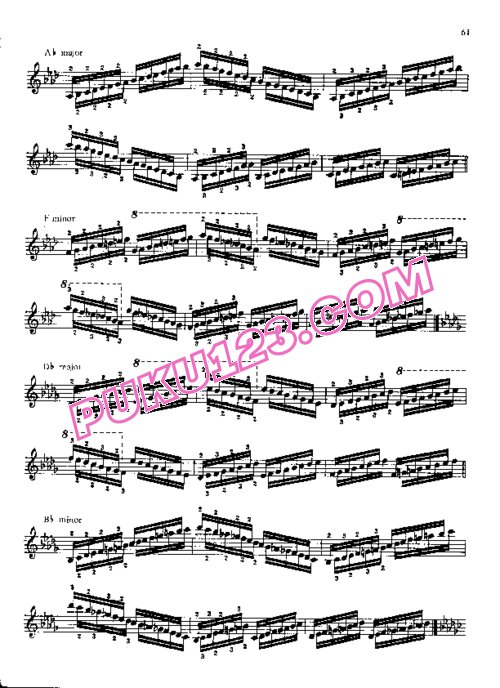 天天钢琴网-免费下载Liszt - Technical Exercises S.146