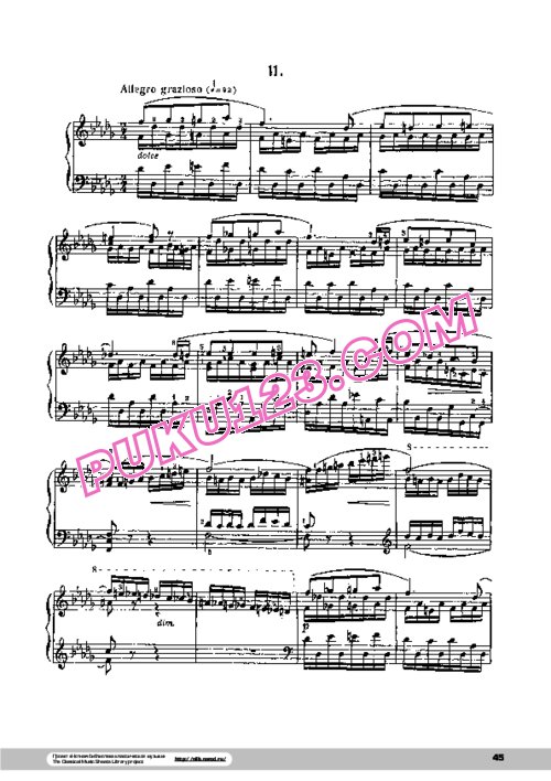 天天钢琴网-免费下载liszt-op1-11