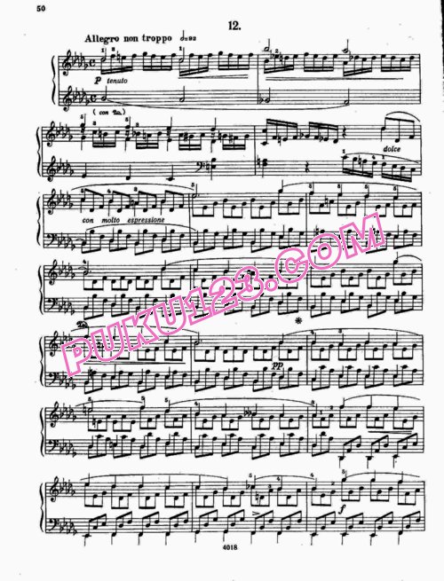 天天钢琴网-免费下载liszt-op1-12