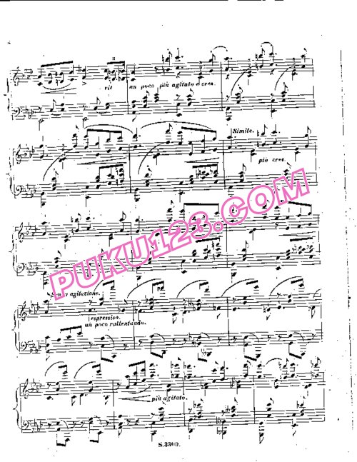天天钢琴网-免费下载Liszt - Elegie sur des motifs du Prince Louis Ferdinand de Prusse S.168