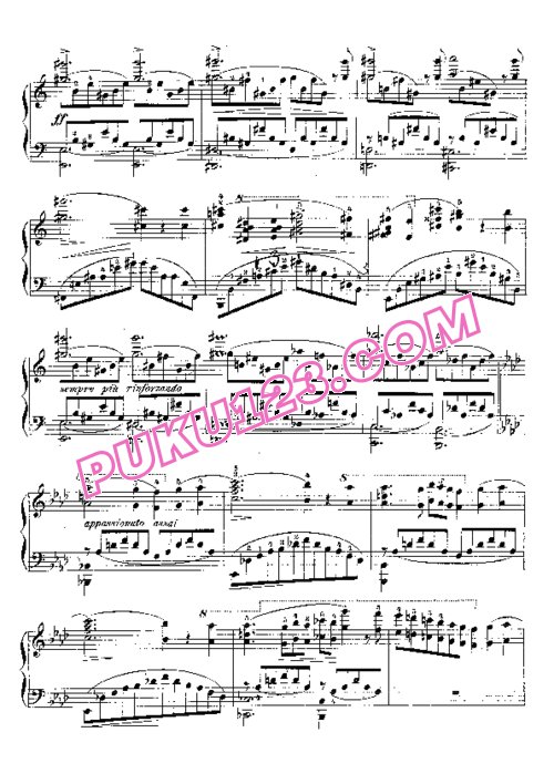 天天钢琴网-免费下载Liszt - Liebestraume Nocturno 3