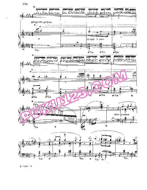 天天钢琴网-免费下载Liszt - Rhapsodies Hongroises No.12