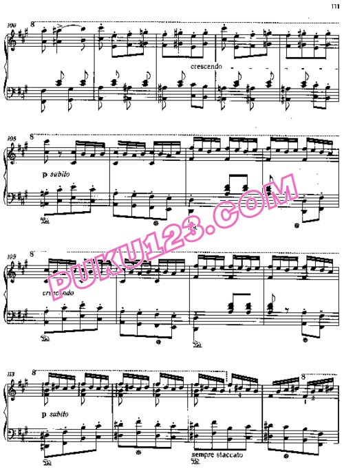 天天钢琴网-免费下载Liszt - Rhapsodies Hongroises No.16