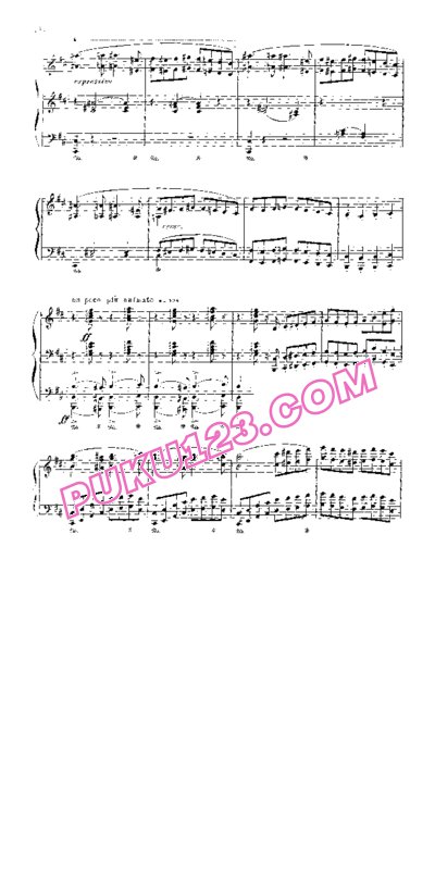 天天钢琴网-免费下载Liszt - Rhapsodies Hongroises No.17 et 18