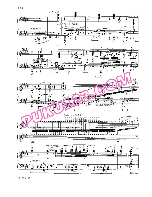 天天钢琴网-免费下载Liszt - Rhapsodies Hongroises No.2