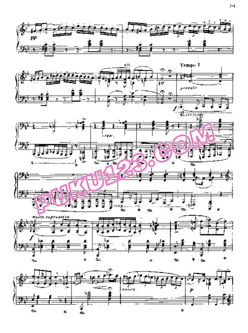 天天钢琴网-免费下载Liszt - Rhapsodies Hongroises No.3