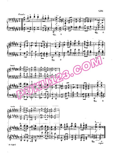 天天钢琴网-免费下载Liszt - Rhapsodies Hongroises No.6