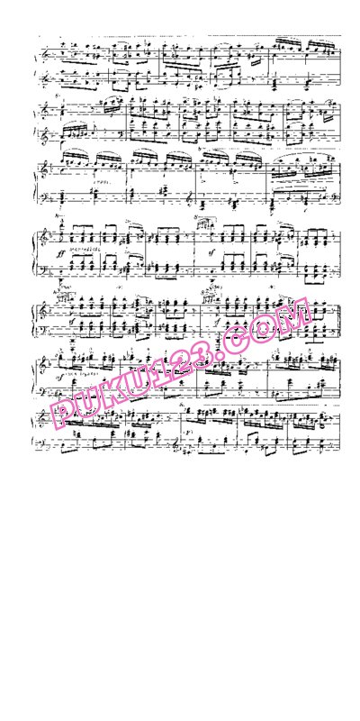 天天钢琴网-免费下载Liszt - Rhapsodies Hongroises No.7