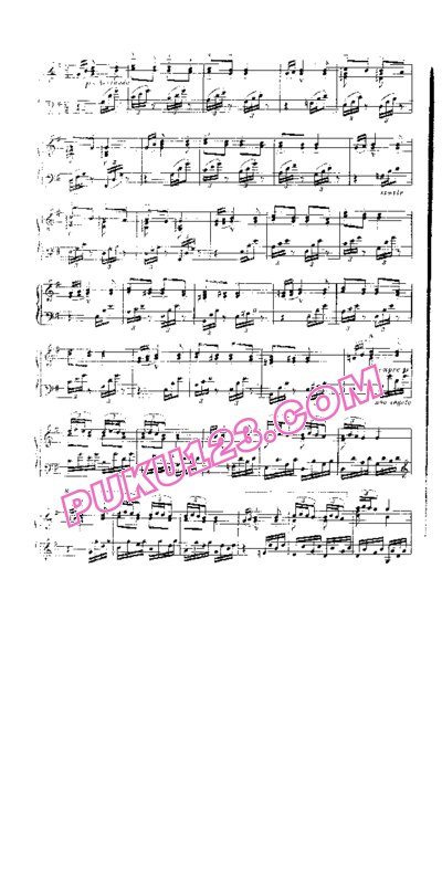 天天钢琴网-免费下载Liszt - Rhapsodies Hongroises No.7