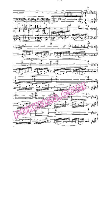 天天钢琴网-免费下载Liszt - Rhapsodies Hongroises No.8