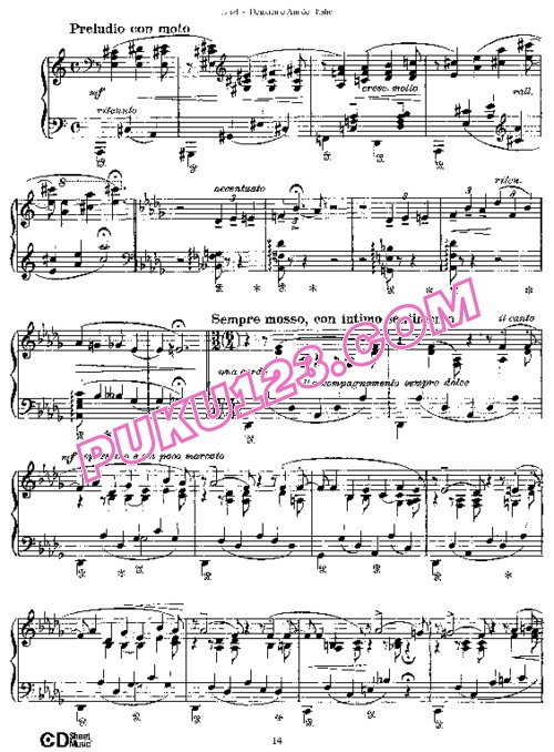 天天钢琴网-免费下载Liszt - Deuxieme Annee, Italie S.161