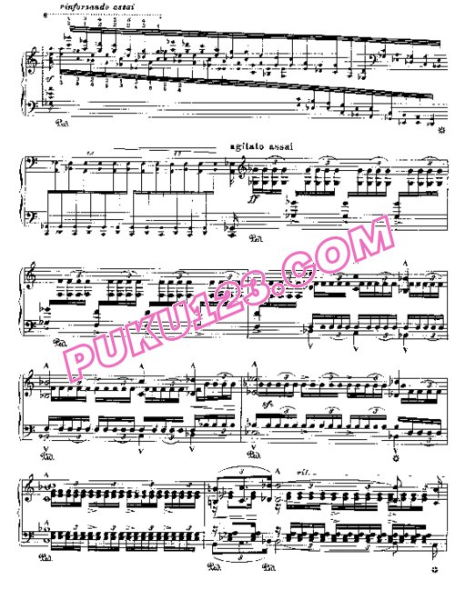 天天钢琴网-免费下载Liszt - Harmonies Poetiques et Religieuses No.4 (Thoughts of the Dead)