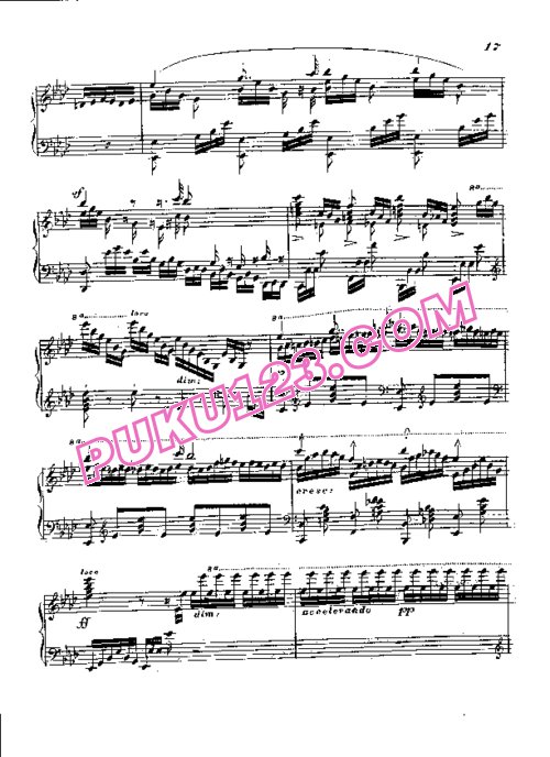 天天钢琴网-免费下载Liszt - Bellini - Hexameron 李斯特等人钢琴独奏版