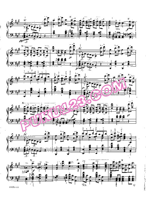 天天钢琴网-免费下载Berlioz - Rakoczy March 简易钢琴独奏版