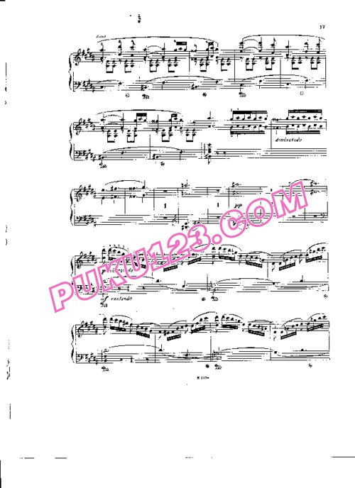 天天钢琴网-免费下载Liszt - Mephisto Waltz No.1-4