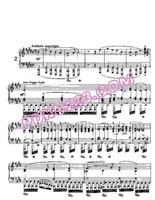 天天钢琴网-免费下载Liszt - 2 Legendes S.175