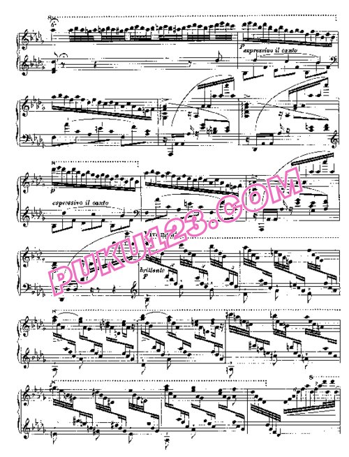 天天钢琴网-免费下载Liszt - Deux Ballades S[1].170 171