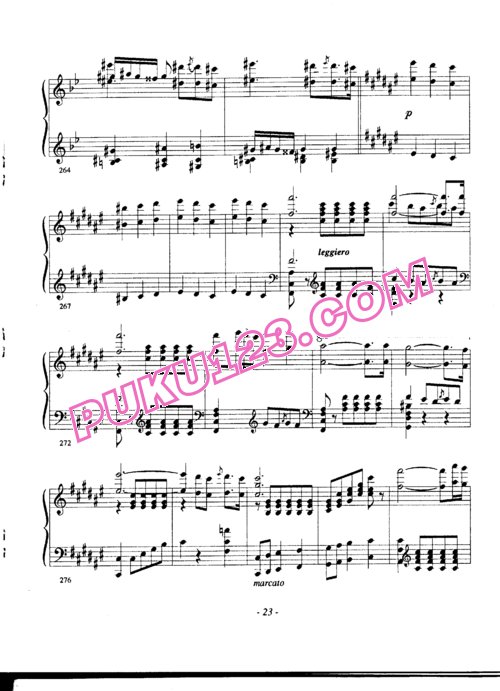 天天钢琴网-免费下载Liszt - Tausig - Symphonic Poem No.2, Tasso, Lamento e Trionfo S.96 - Solo Piano 陶西格改编钢琴独奏版