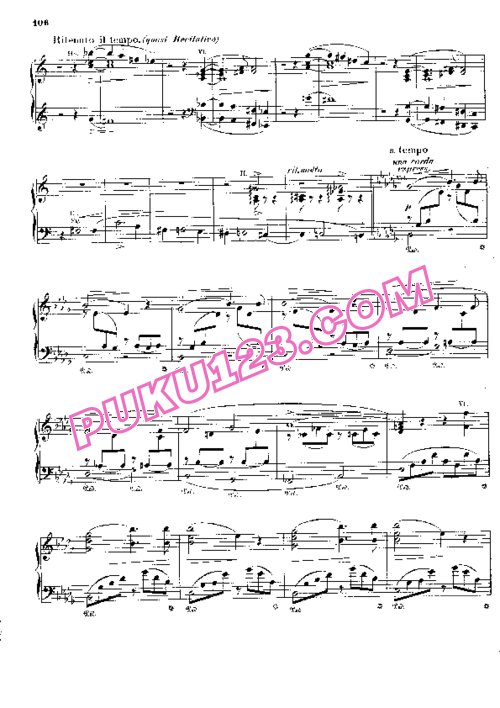 天天钢琴网-免费下载Liszt - Stark - Symphonic Poem No.5, Prometheus S.99 - Solo Piano 斯达克改编钢琴独奏版
