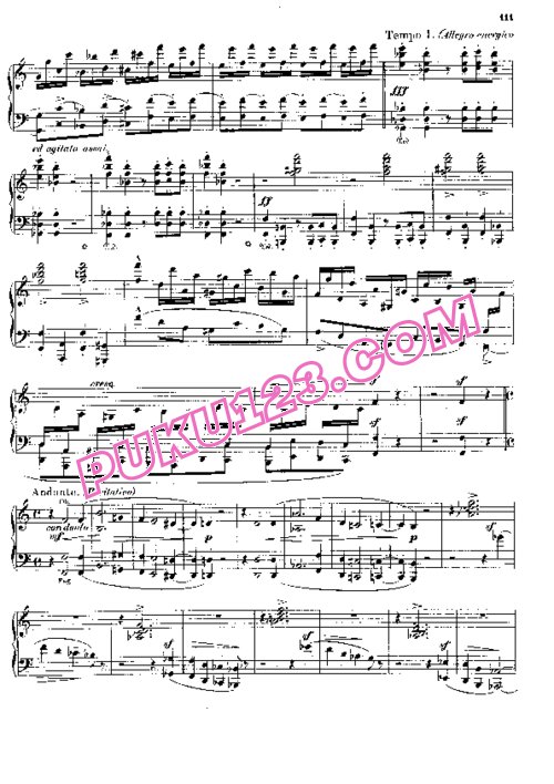 天天钢琴网-免费下载Liszt - Stark - Symphonic Poem No.5, Prometheus S.99 - Solo Piano 斯达克改编钢琴独奏版