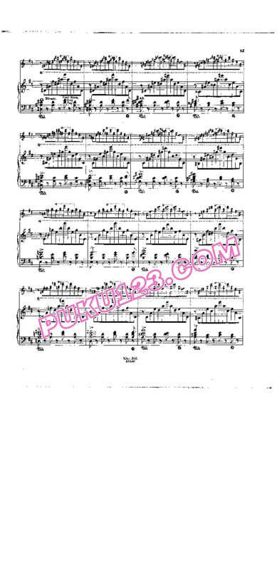 天天钢琴网-免费下载Liszt - Stradal - Symphonic Poem No.6, Mazeppa S.100 - Solo Piano 斯特拉达尔改编钢琴独奏版