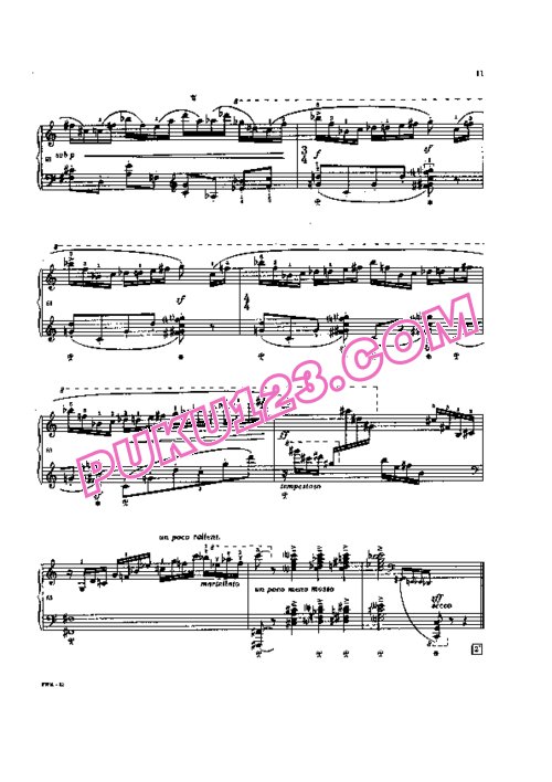 天天钢琴网-免费下载Lutoslawski - Two Studies (1940-41)