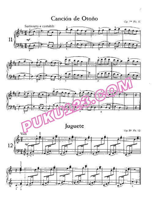 天天钢琴网-免费下载Kabalevsky - 24 Pieces for Children Op.39