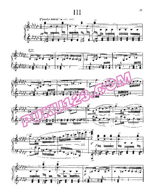 天天钢琴网-免费下载Kabalevsky - Piano Sonata No.2 in E flat Major Op.45