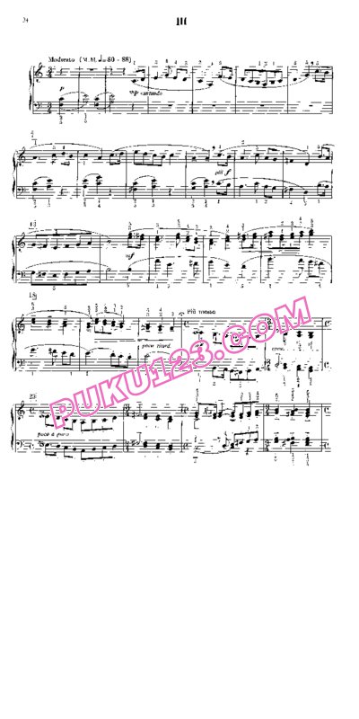 天天钢琴网-免费下载Kabalevsky - Piano Sonatina No.2 in g Minor Op.13-2