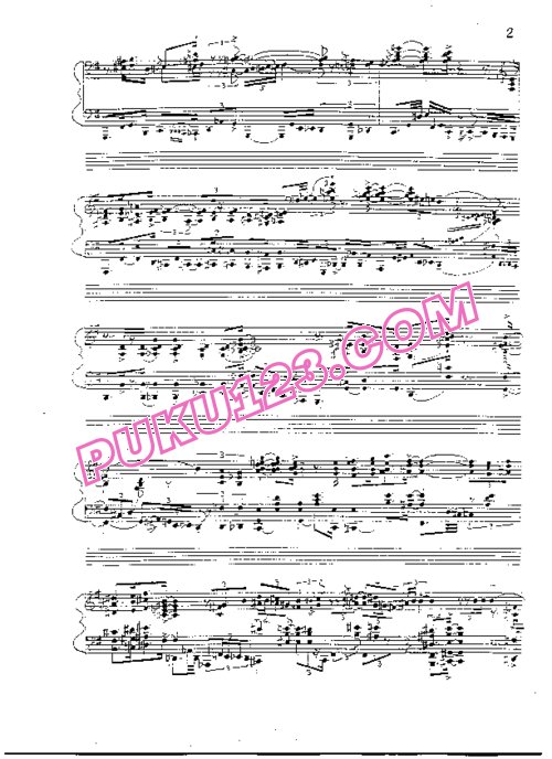 天天钢琴网-免费下载Kapustin - Andante Op.58