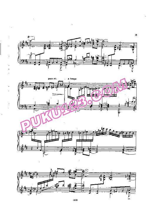 天天钢琴网-免费下载Kapustin - Piano Sonata No.1 in D Major, Sonata Fantasia Op.39