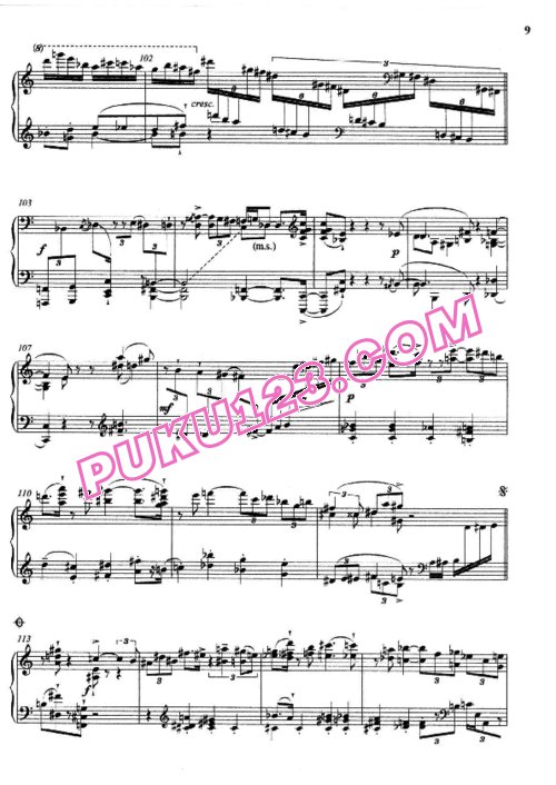 天天钢琴网-免费下载Kapustin - Three Impromptus Op.66