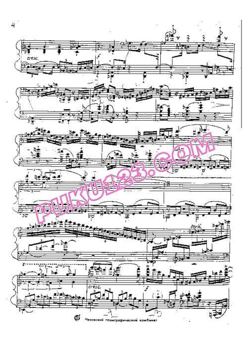 天天钢琴网-免费下载Kapustin - Piano Sonata No.6 Op.62