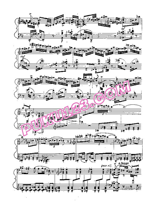 天天钢琴网-免费下载Kapustin - Piano Sonata No.9 Op.78