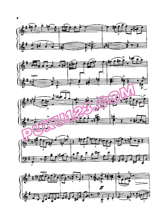 天天钢琴网-免费下载Kapustin - Sonatina Op.100
