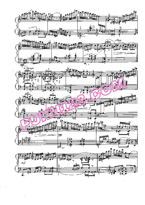 天天钢琴网-免费下载Kapustin - Piano Sonata No.12 Op.102