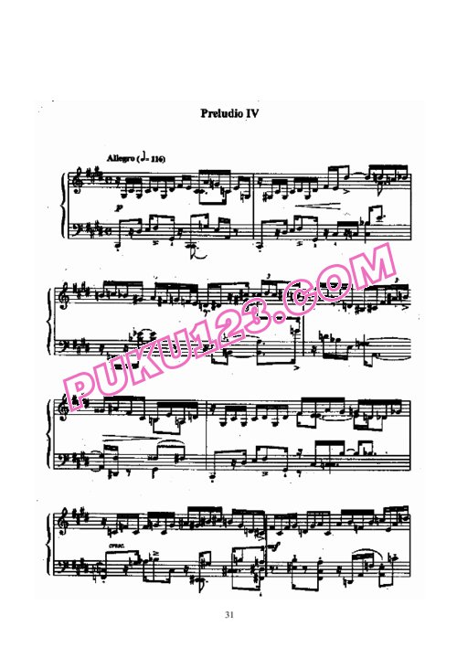 天天钢琴网-免费下载Kapustin - 24 Preludes and Fugues Op.82 Part.1 第1-13首