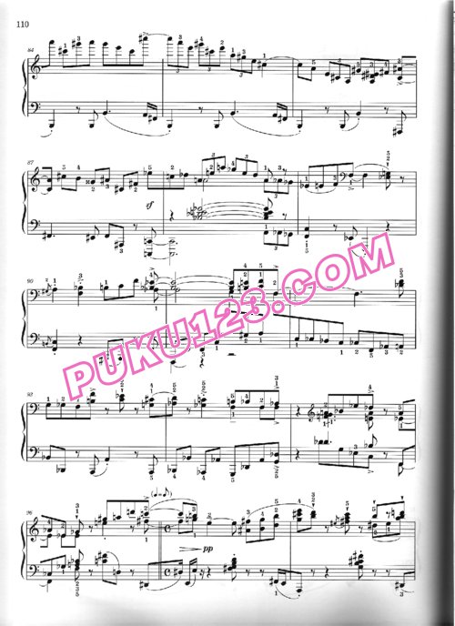 天天钢琴网-免费下载Kapustin - Fantasia Op.115