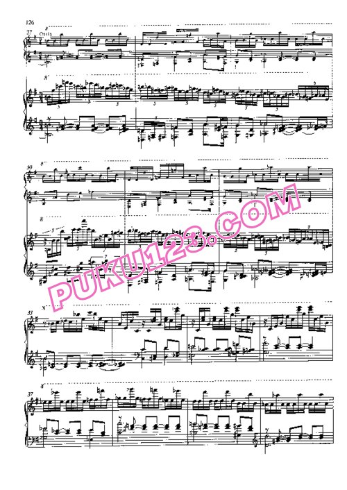 天天钢琴网-免费下载Khachaturian - Cziffra - Sabre Dance 齐夫拉改编钢琴独奏版