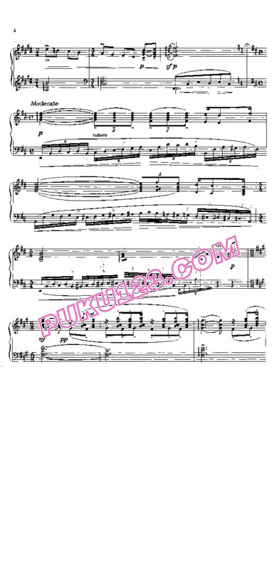 天天钢琴网-免费下载Khachaturian - Poem in c-Sharp Minor for Piano Op.12