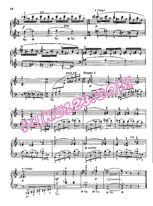 天天钢琴网-免费下载Khachaturian - Children s Album Book 1 Op.62