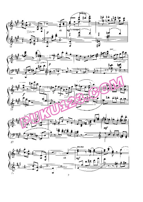 天天钢琴网-免费下载Kreisler - Jacobsen - Schon Rosmarin 杰科森改编钢琴独奏版