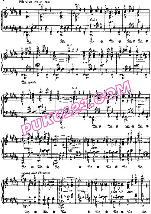 天天钢琴网-免费下载Kreisler - Caprice Viennois Op.2 钢琴独奏版