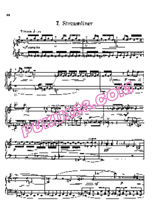 天天钢琴网-免费下载Krenek - 12 Short Piano Pieces Op.83