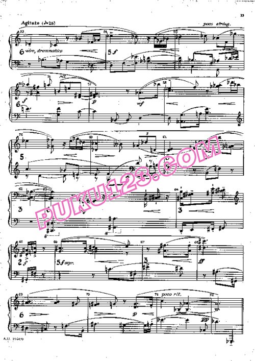 天天钢琴网-免费下载Krenek - Piano Sonata No.3 Op.92 No.4