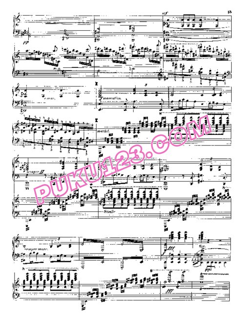 天天钢琴网-免费下载MacDowell - Piano Concerto No.1 in a Minor Op.15 - 2 Pianos 双钢琴版