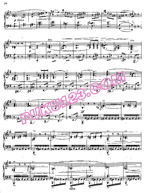 天天钢琴网-免费下载Macdowell - First Modern Suite Op.10
