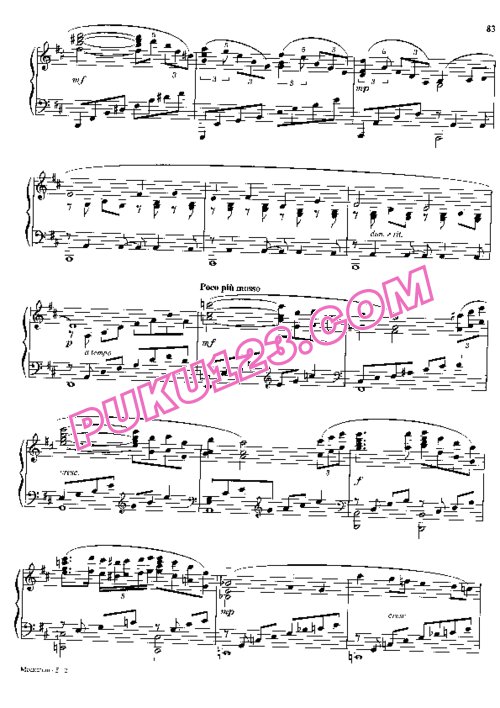 天天钢琴网-免费下载Massenet - Shultz -  Meditation 舒尔茨改编钢琴独奏版