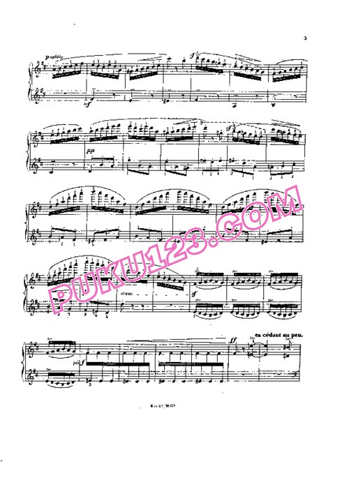 天天钢琴网-免费下载Massenet - Valse Folle